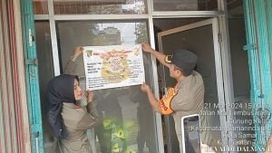 IMG 20240321 WA0097 Nekat Beroperasi di Bulan Ramadan Panti Pijat di Samarinda Ulu Disegel Satpol PP, 5 Pengunjung Terjaring PROKALTIM