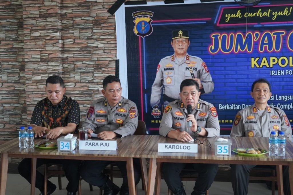 WhatsApp Image 2024 03 02 at 00.11.37 Serap Aspirasi Masyarakat, Polda Kaltim Gelar Jumat Curhat PROKALTIM