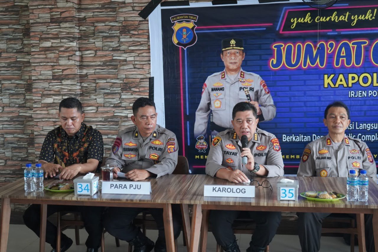 WhatsApp Image 2024 03 02 at 00.11.37 Serap Aspirasi Masyarakat, Polda Kaltim Gelar Jumat Curhat PROKALTIM