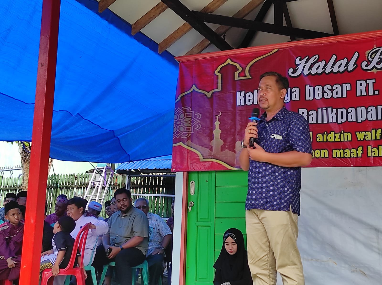 Pererat Silaturahmi, Lurah Karang Rejo Budi Hadiri Halal Bihalal RT 84 Karang Rejo