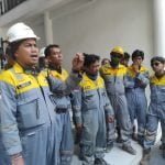 Seratus Lebih Pekerja RDMP Datangi Kantor Perumda Manuntung Sukses