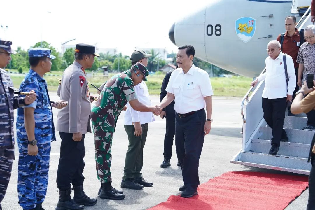 Menko Merves Luhut Binsar Pandjaitan Laksanakan Kunjungan Kerja ke IKN