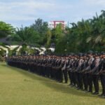 Brimob Batalyon A Pelopor Siap Amankan Perayaan Isa Al Masih di Balikpapan