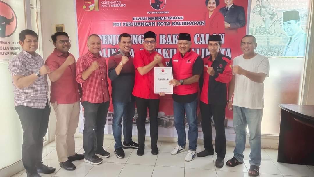 Ambil Formulir, Syukri Wahid Mantap Niatkan Maju Pada Pilkada Balikpapan Tahun 2024