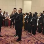 KPU Balikpapan Lantik 30 Petugas Panitia Pemilihan Kecamatan