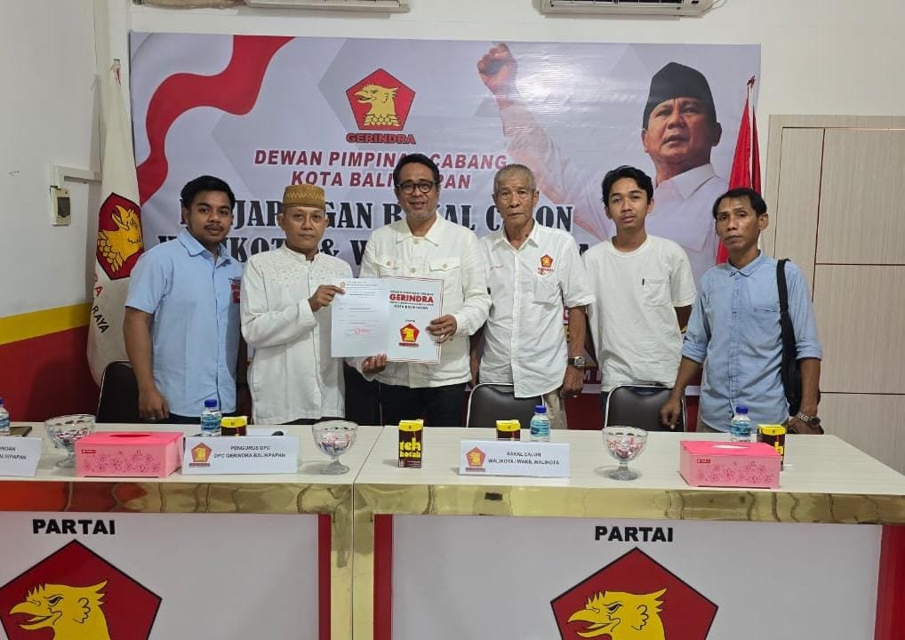 WhatsApp Image 2024 05 21 at 00.02.59 Sabaruddin Panrecalle Kembalikan Formulir Bacalon Wali Kota Balikpapan di DPC Partai Gerindra PROKALTIM