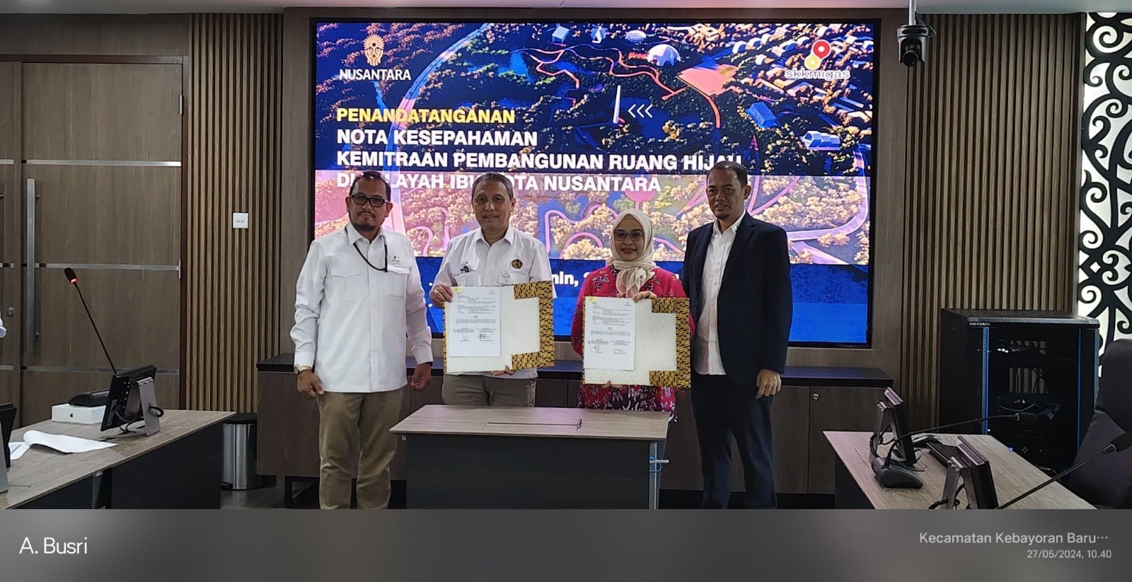 WhatsApp Image 2024 05 29 at 11.14.01 SKK Migas Bangun Ruang Hijau di IKN PROKALTIM