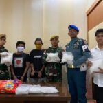 Yon Arhanud 8/MBC Gagalkan Penyelundupan Sabu-Sabu