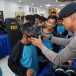 Kunjungan SD Negeri 005 Kota Samarinda, Brimob Kaltim Kenalkan Tugas Pokok Korps Brimob Polri