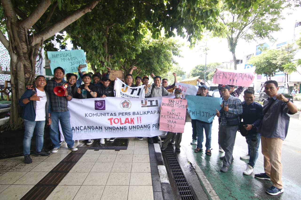 Pernyataan Sikap Komunitas Pers Balikpapan