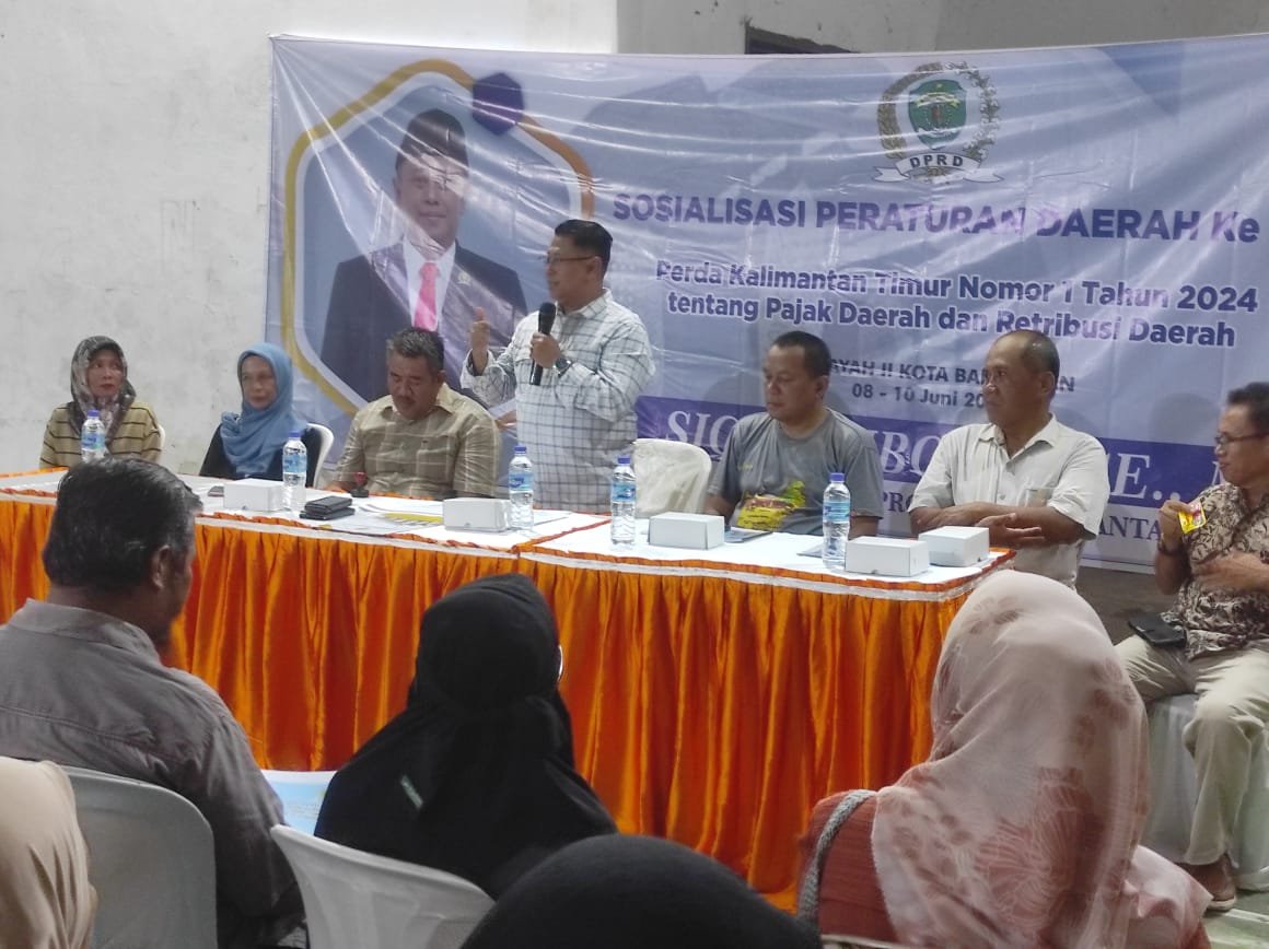 WhatsApp Image 2024 06 09 at 23.37.40 Sigit Wibowo Gelar Sosper Tentang Pajak Daerah dan Retribusi Daerah di Prapatan Balikpapan PROKALTIM