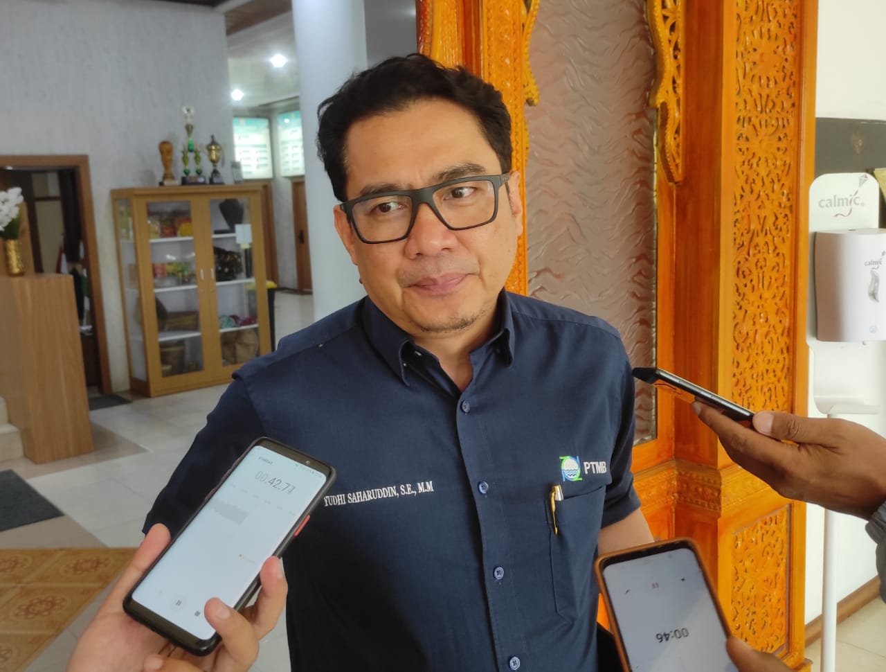 Level Air Waduk Manggar dan Teritip Mencapai Kapasitas 100 Persen