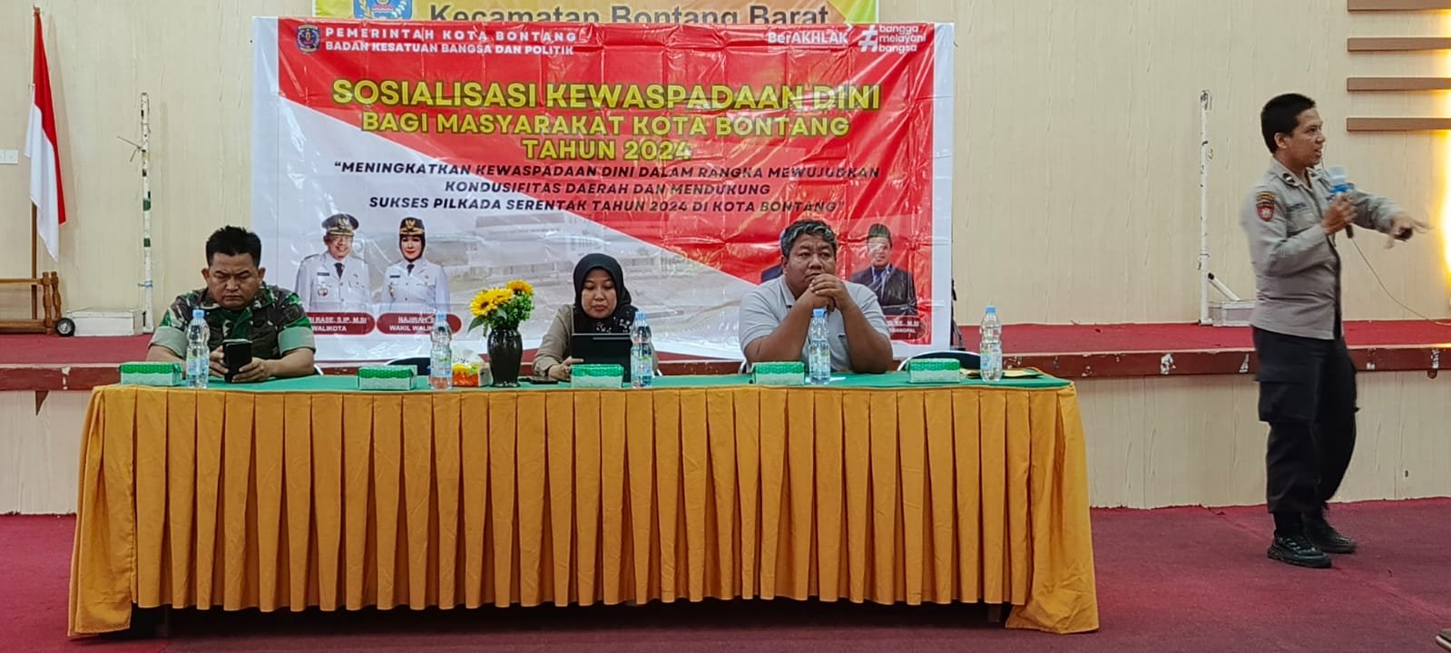 WhatsApp Image 2024 06 12 at 19.59.45 Kapolsek Bontang Barat Hadiri Kegiatan Sosialisasi Kewaspadaan Dini untuk Suksesnya Pilkada Serentak 2024 di Kota Bontang PROKALTIM