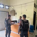 Berikan Rasa Aman Menjelang Pemilu Satgas Preventif Polres Kutai Barat Patroli ke Kantor KPUD