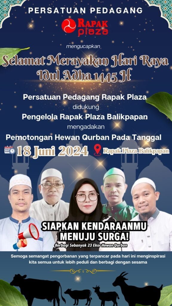 WhatsApp Image 2024 06 14 at 23.30.56 Persatuan Pedagang Tradisional Rapak Plaza Akan Sembelih 23 Ekor Sapi PROKALTIM