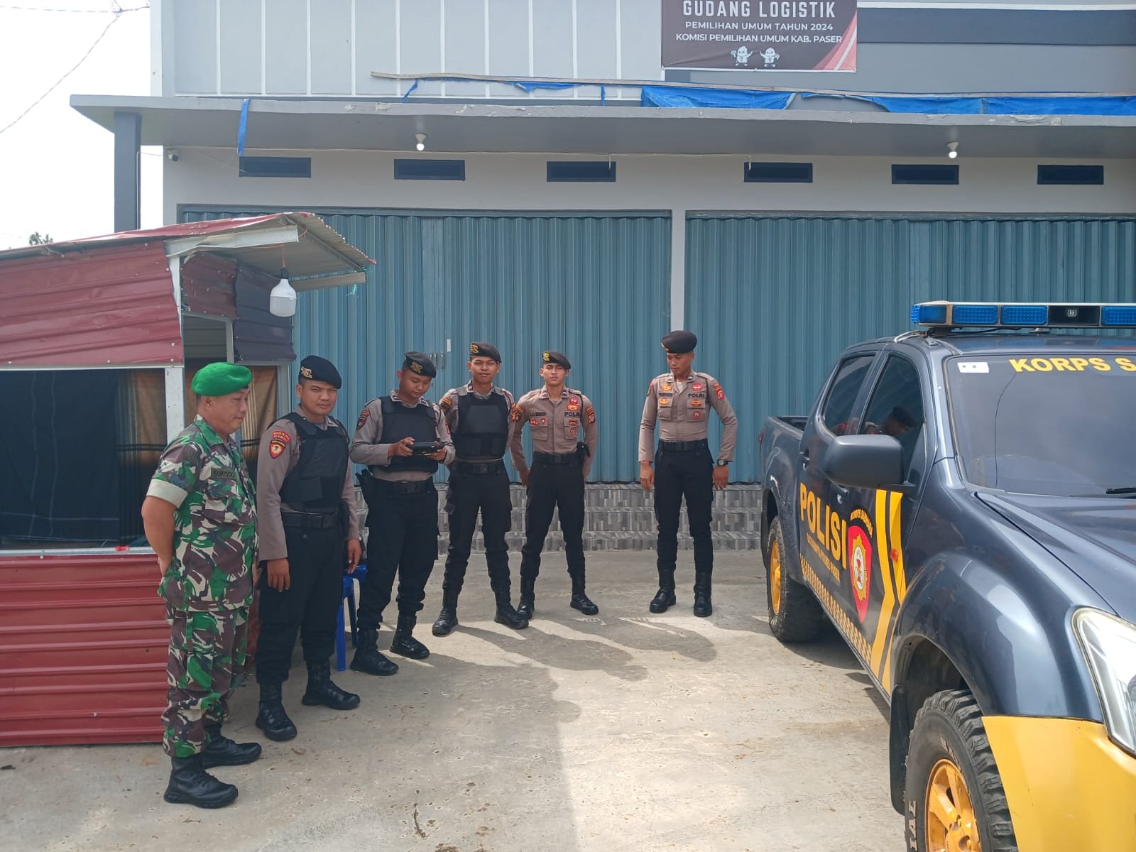 WhatsApp Image 2024 06 16 at 00.25.31 Sinergitas Jelang Pilkada Polres Paser Tingkat Patroli Gabungan TNI-Polri PROKALTIM