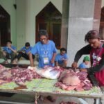 Idul Adha di Masjid Agung At-Taqwa, Sembelih 17 Ekor Sapi dan 5 Ekor Kambing