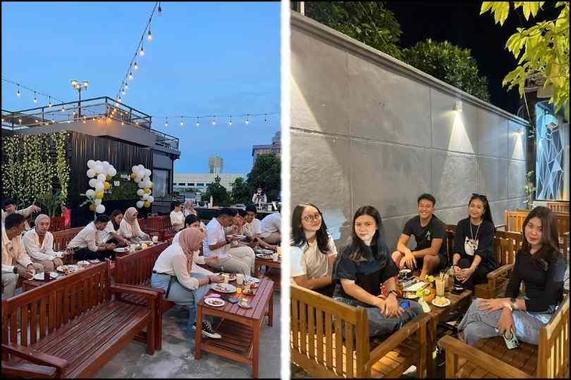 Ayo Kongkow di Scako Coffee And Resto