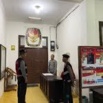 Sat Samapta Polres PPU Laksanakan Patroli dan Pengamanan di Kantor KPU