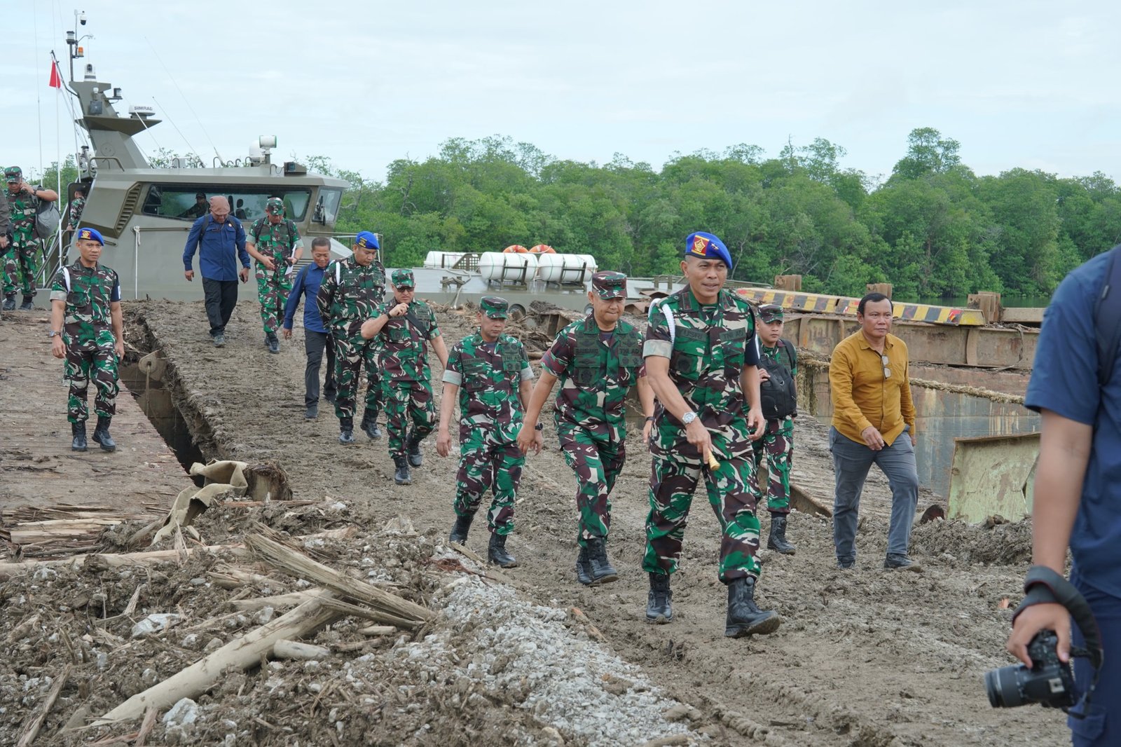 Kasum TNI Kunjungi IKN Pantau Kasiapan Infrastruktur dan Sarana Prasarana Jelang HUT ke-79 RI