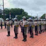 Tingkatkan Kemampuan Jelang Pilkada 2024, Sat Samapta Polres Kukar Gelar Latihan Dalmas