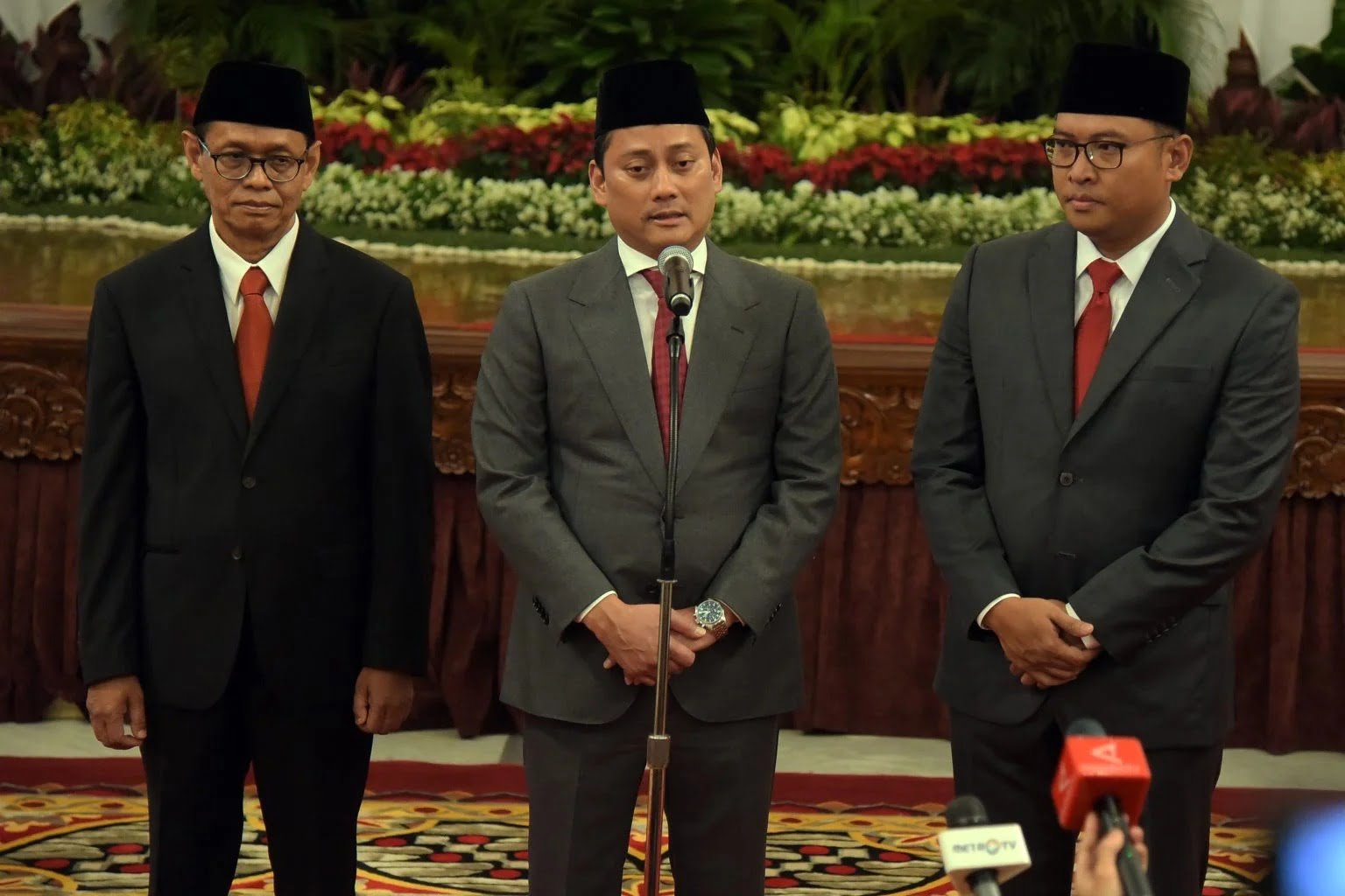 Presiden Jokowi Lantik Tiga Wakil Menteri Baru di Kabinet Indonesia