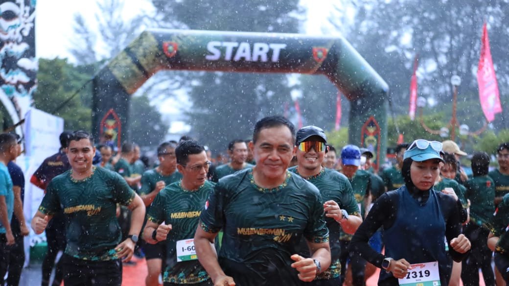 Mulawarman Run, Akhiri Rangkaian Kegiatan HUT Kodam VI/Mlw Ke-66.