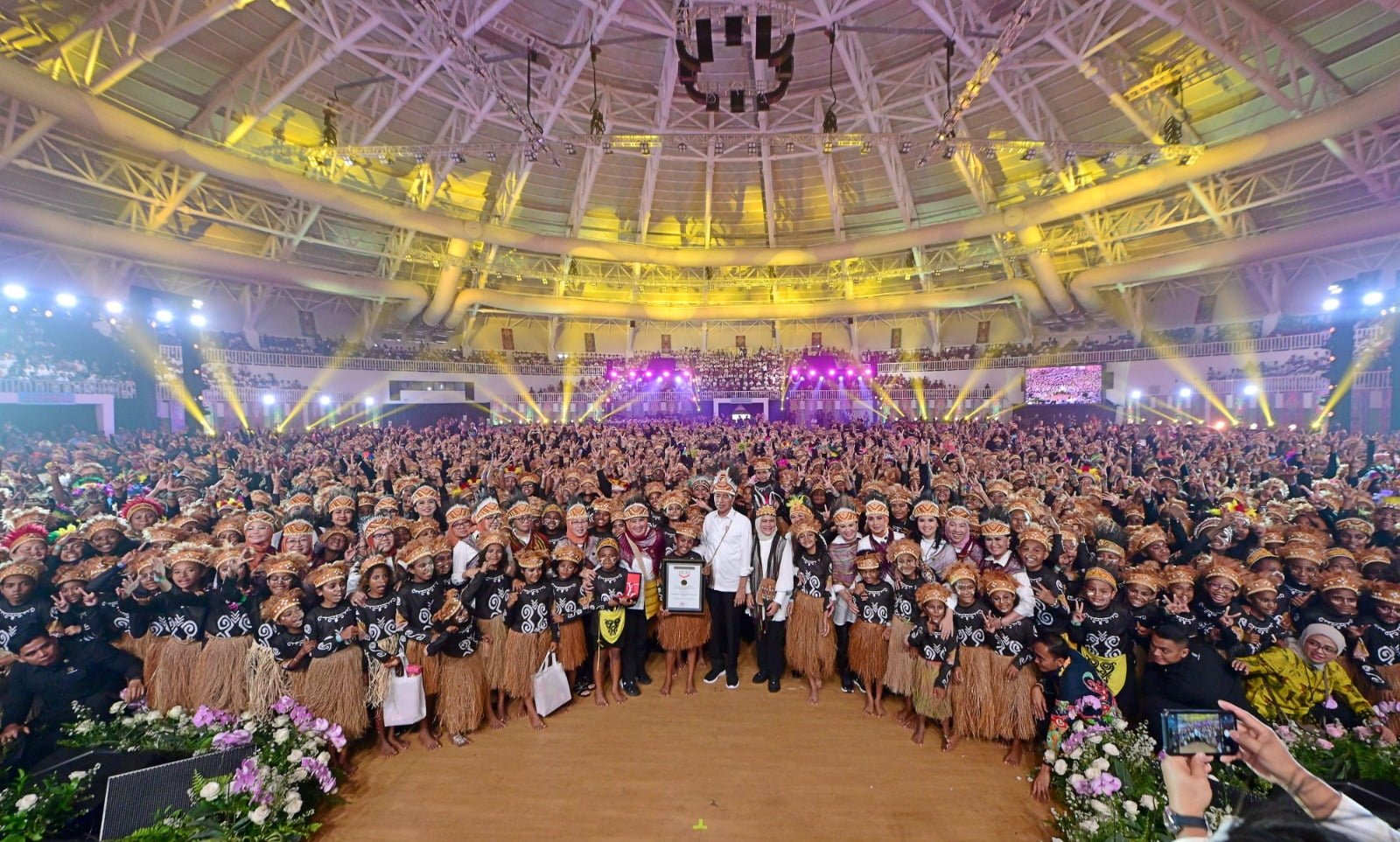 Pesan Jokowi buat Masa Depan Anak Indonesia Berintelektual dan Berkarakter.