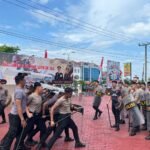 Kesiapan jelang Pilkada, Sat Samapta Polres Bontang gelar Latihan Dalmas