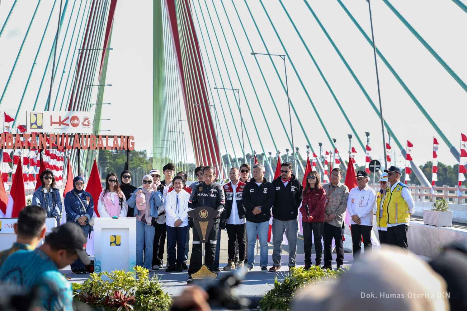 Presiden Jokowi Resmikan Jembatan Pulau Balang: Jalur Strategis Baru Menuju Nusantara