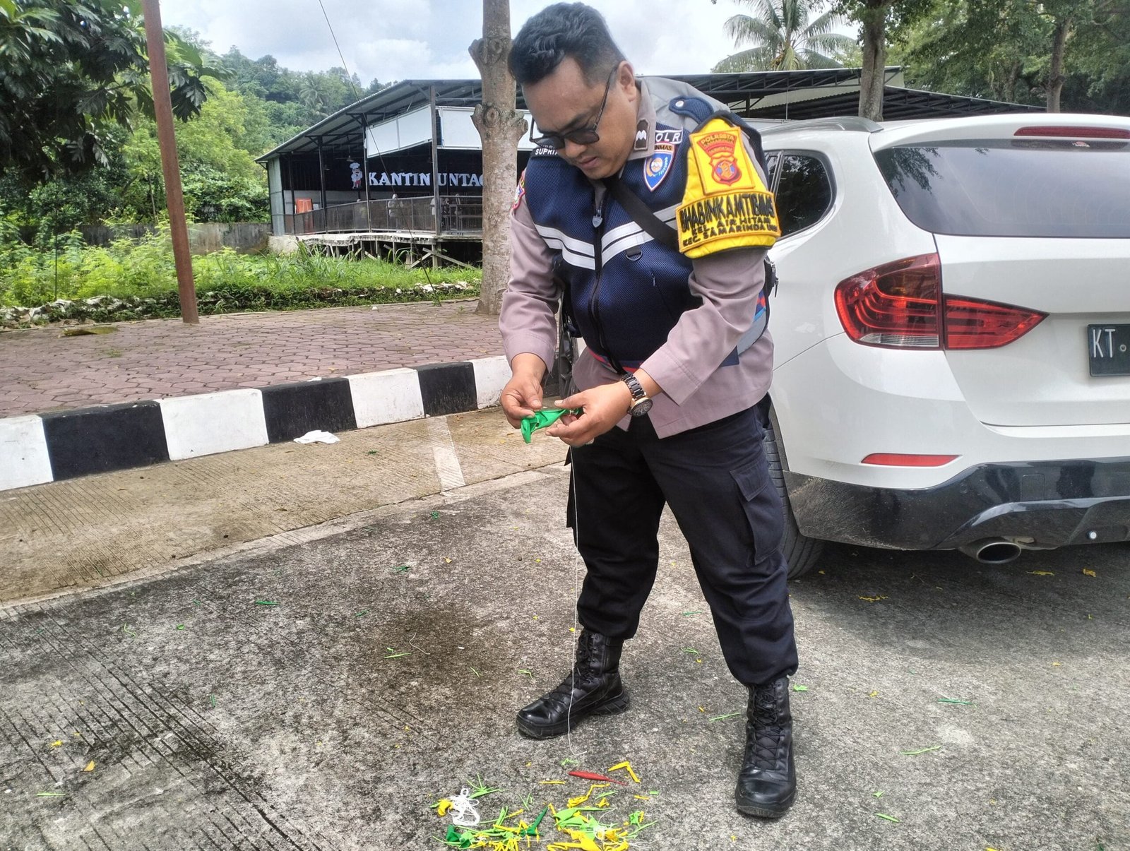 HUT SMAN 3 Samarinda Balon Helium Meledak, 5 Orang Luka Bakar