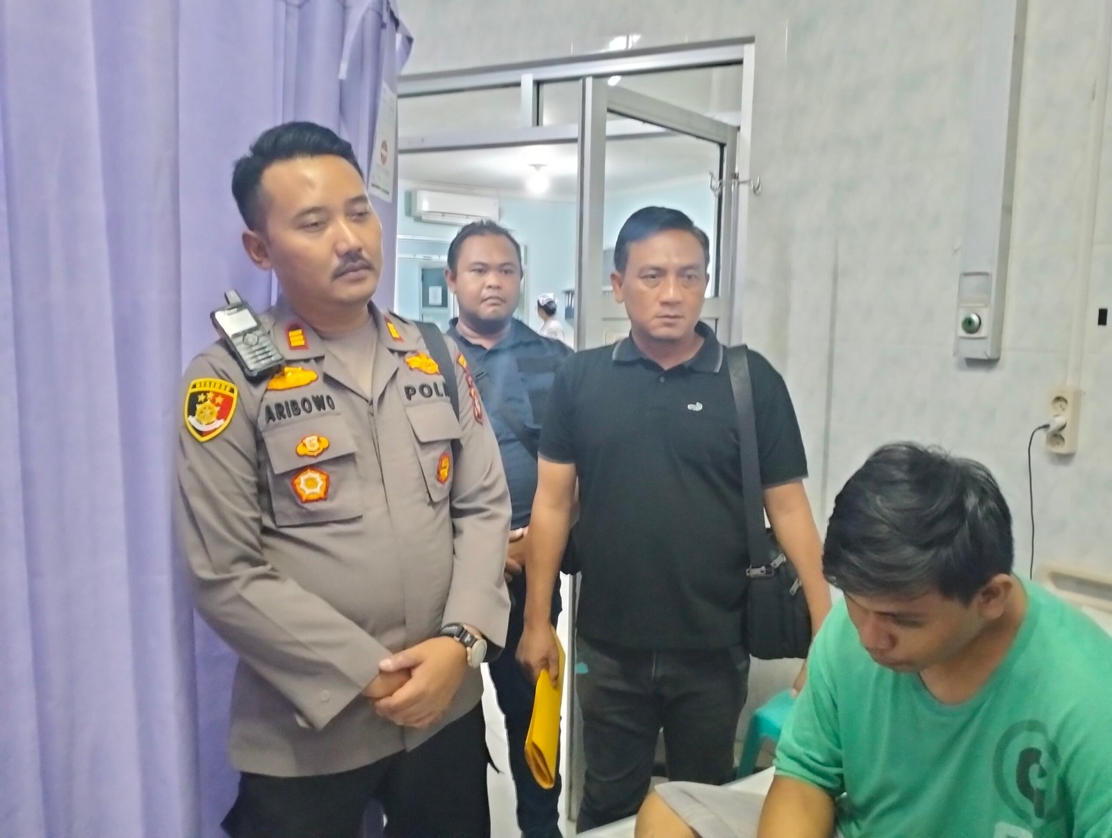 Ojol Korban Penikaman Terkendala Biaya Pengobatan, Kapolresta Samarinda Turut Meringankan Beban Keluarga