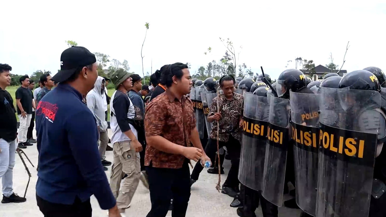 Polres PPU Gelar Latihan Sispamkota Jelang Pilkada