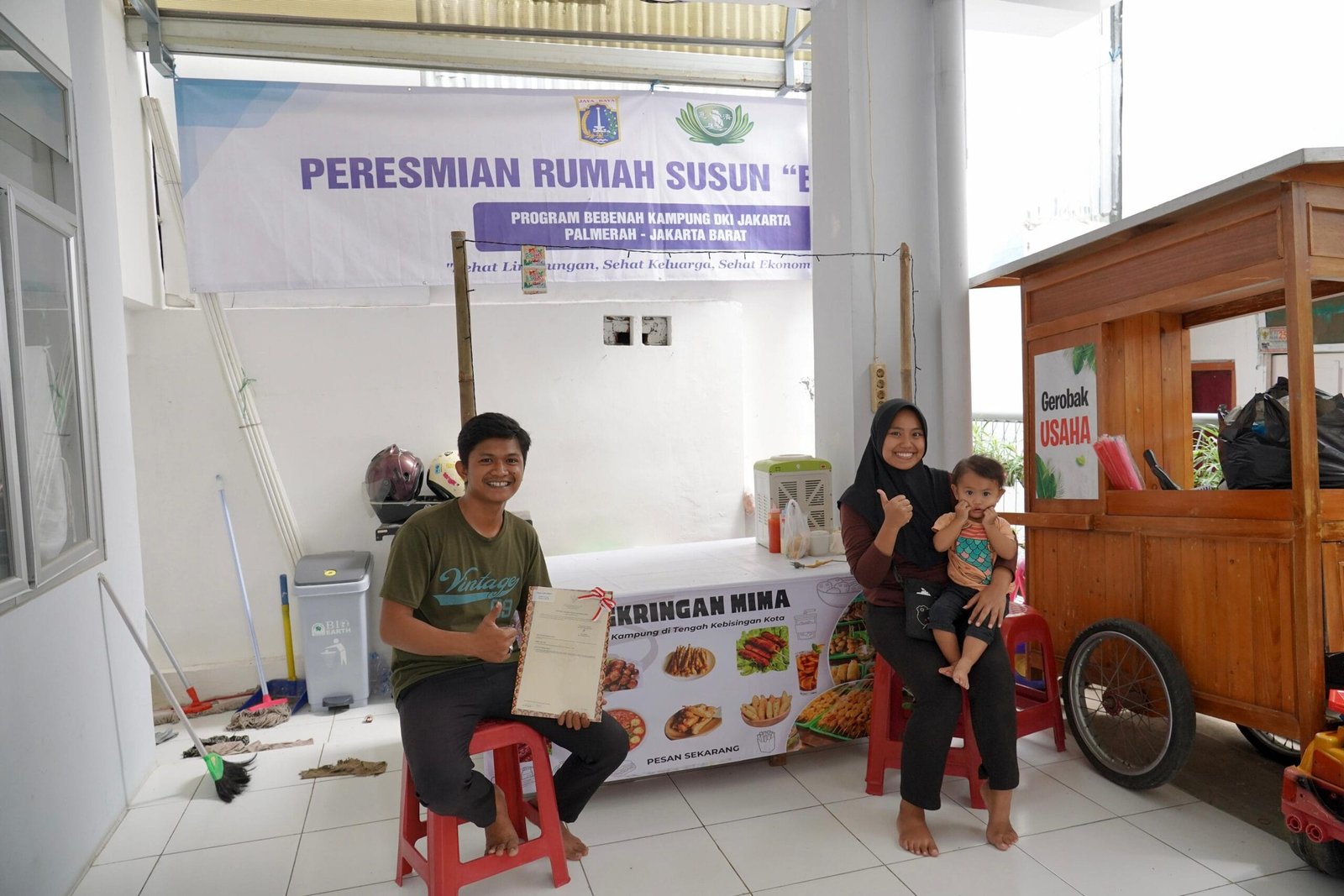 Konsolidasi Tanah Vertikal Pertama di Indonesia, Warga Palmerah Jakarta Barat Rasakan Kehidupan Lebih Baik dan Sehat