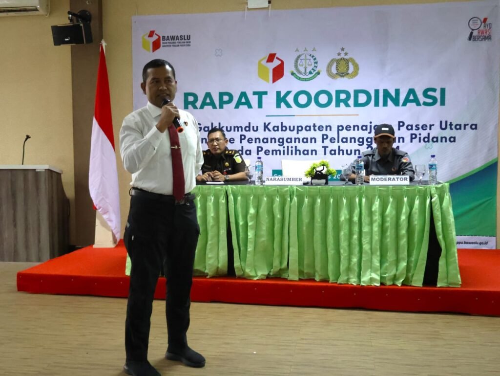 WhatsApp Image 2024 08 06 at 20.08.02 Rapat Koordinasi Sentra Gakkumdu Penanganan Pelanggaran Pidana pada Pilkada 2024 PROKALTIM