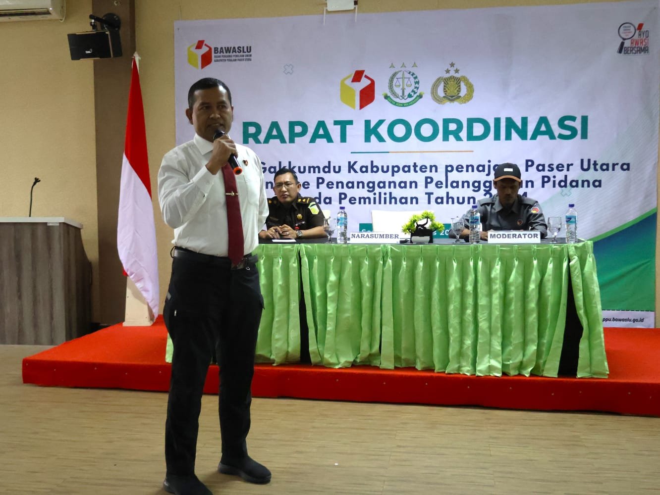 Rapat Koordinasi Sentra Gakkumdu Penanganan Pelanggaran Pidana pada Pilkada 2024