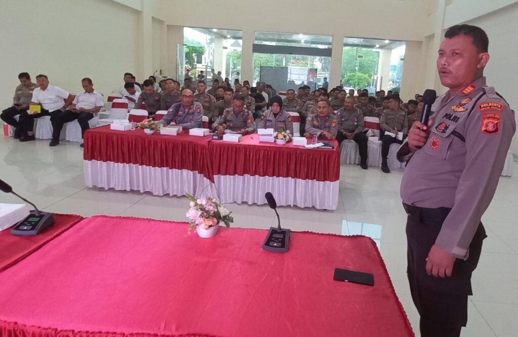 WhatsApp Image 2024 08 09 at 06.45.39 Polresta Balikpapan Gelar Para OPS Mantap Praja 2024 , Di buka Oleh Waka Polresta Balikpapan dan di hadiri Ratusan peserta PROKALTIM
