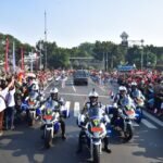 Kirab Bendera Merah Putih dan Teks Proklamasi: Perjalanan Bersejarah dari Monas ke IKN