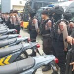 Polresta Balikpapan Siapkan Ranmor dan Mengamankan Tamu VVIP Dan VIP