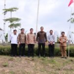 Akhiri Kegiatan di Kaltim, Menteri AHY Kunjungi Kantor Badan Bank Tanah di Penajam Paser Utara