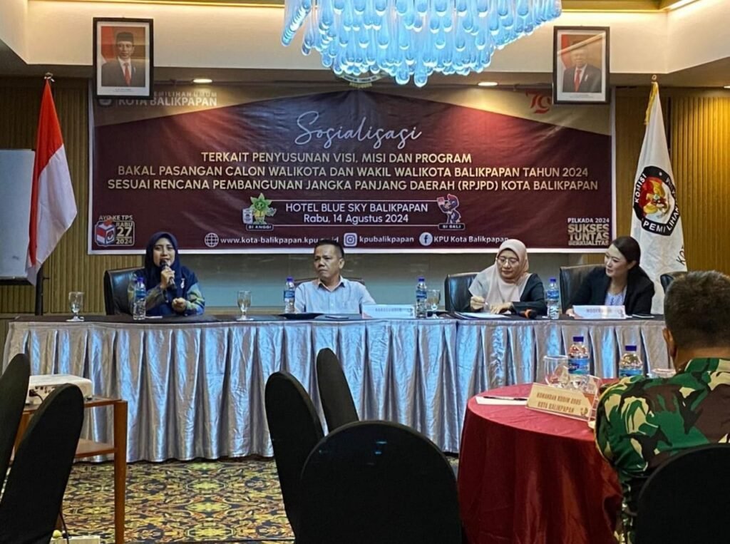 WhatsApp Image 2024 08 14 at 22.35.03 KPU Gelar Sosialisasi Visi Misi dan Program untuk Bapaslon Pilkada Balikpapan 2024 PROKALTIM