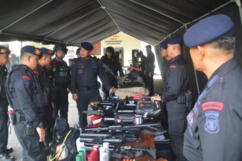 WhatsApp Image 2024 08 16 at 14.22.00 1 Siaga 1, Danyon A Pelopor Pimpin Apel Gelar Pasukan Amankan HUT RI Ke-79 di IKN dan Kaltim PROKALTIM