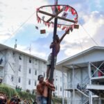 Kemeriahan Kegiatan Lomba 17 Agustus di Kawasan Hunian Pekerja Konstruksi