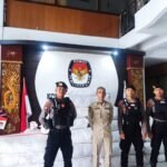 Jelang Pilkada, Polres Kukar Rutin Gelar Patroli Kamtibmas di KPU Kukar