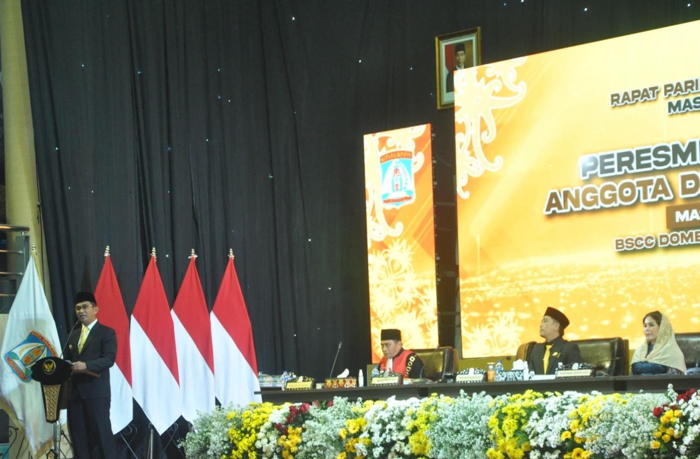 Wali Kota Balikpapan Hadiri Pelantikan 45 Anggota DPRD Terpilih