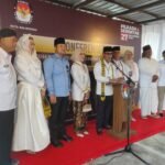 Petahana Rahmad Mas’ud Berpasangan dengan Bagus Susetyo Mendaftar ke KPU, Maju Pilkada Balikpapan 2024