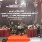 Kapolres PPU Cek Kesiapan Pengamanan Hari Pertama Pendaftaran Bakal Calon Bupati dan Wakil Bupati