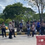 Memasuki Tahap Pendaftaran Paslon Bupati Wakil Bupati Polres Paser Tingkatkan Pengamanan di Kantor KPU.