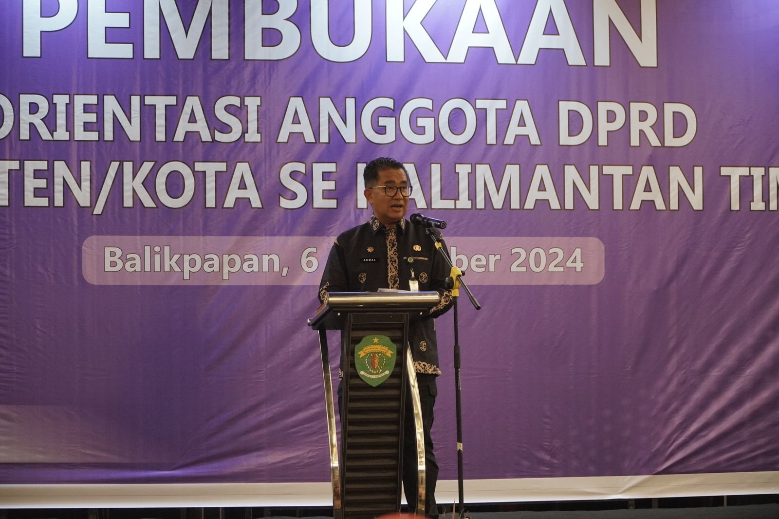 Pembukaan Orientasi Anggota DPRD Kabupaten/Kota se-Kaltim