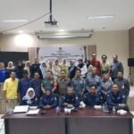 Polsek Bontang Utara Laksanakan Pengamanan Rapat Pleno Terbuka Rekapitulasi DPSHP tingkat Kec Bontang Utara